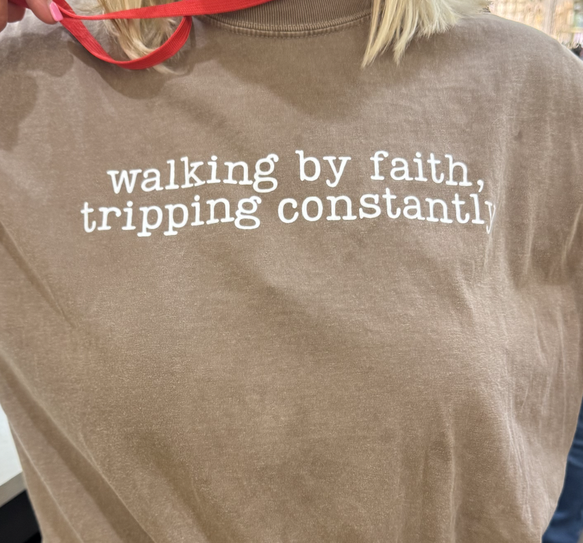 Walking By Faith Tee