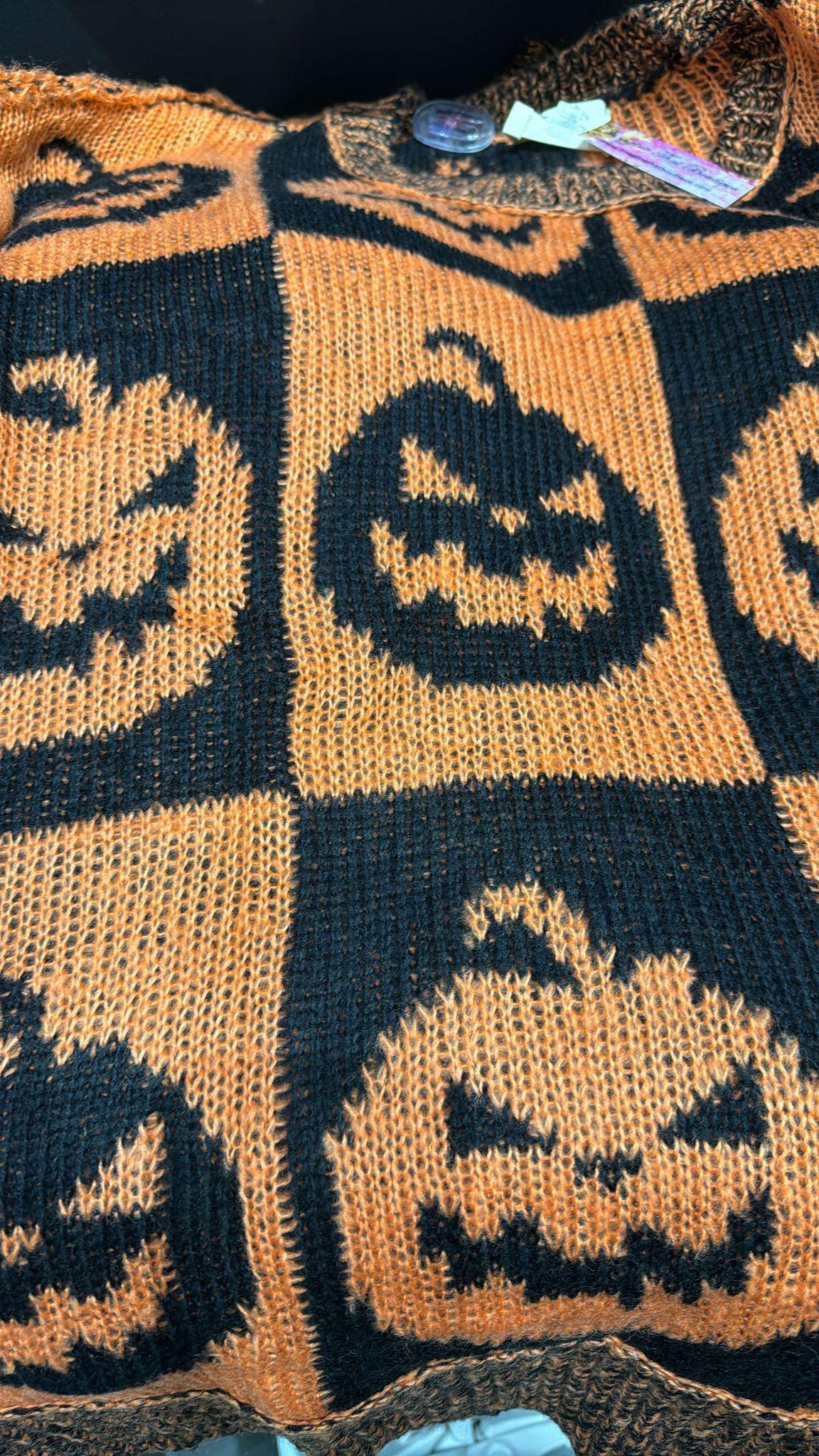 Pumpkin Square Sweater