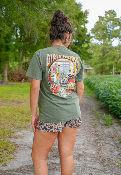 Dice Game Tee | Moss