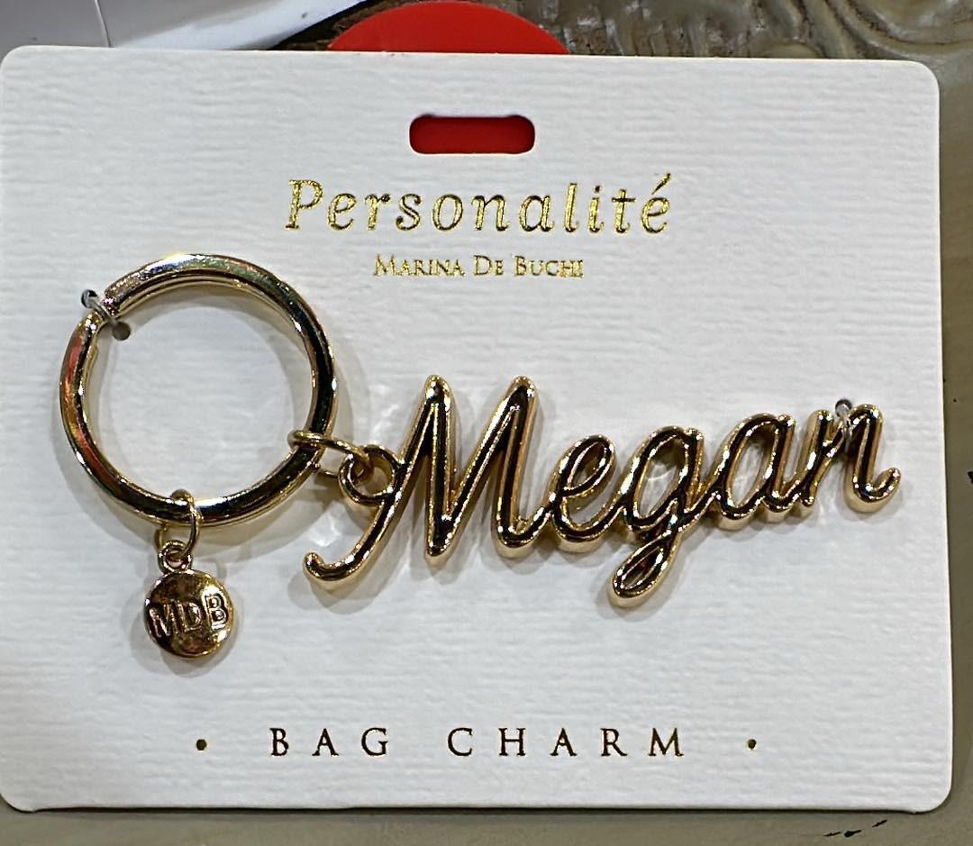 Megan Bag Charm Keyring
