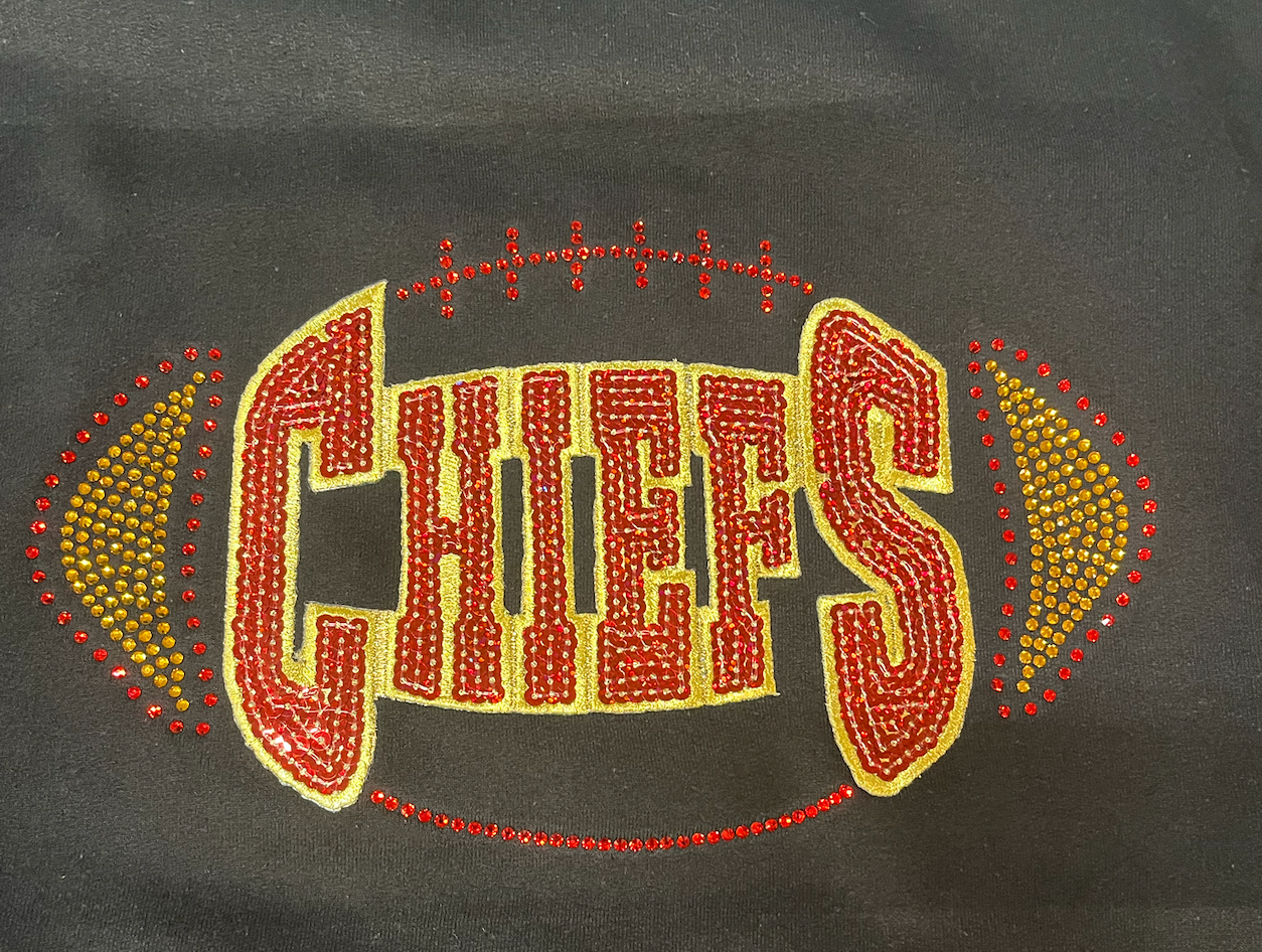 Chiefs Rhinestone