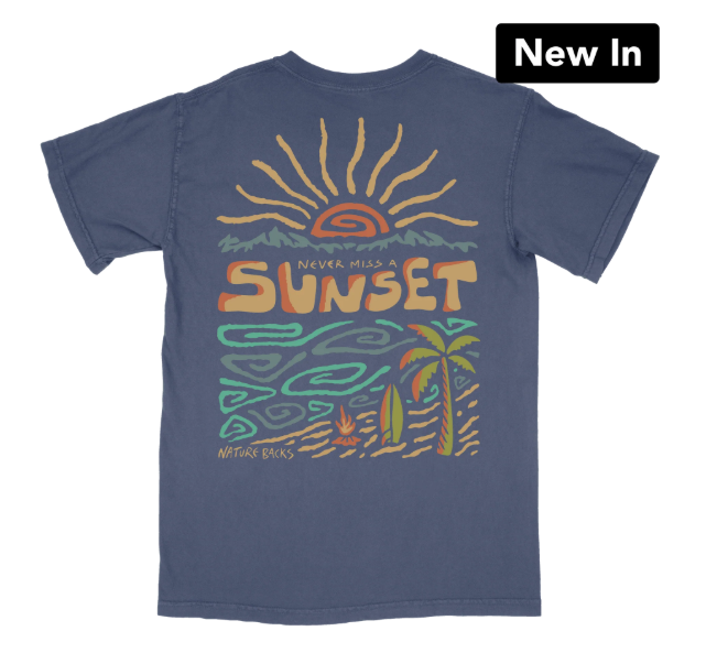 Never Miss a Sunset (Midnight) Tee