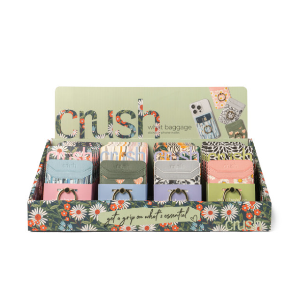 Crush™ What Baggage Stickable Phone Wallet