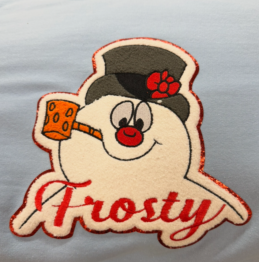 Frosty Light Blue Sweatshirt