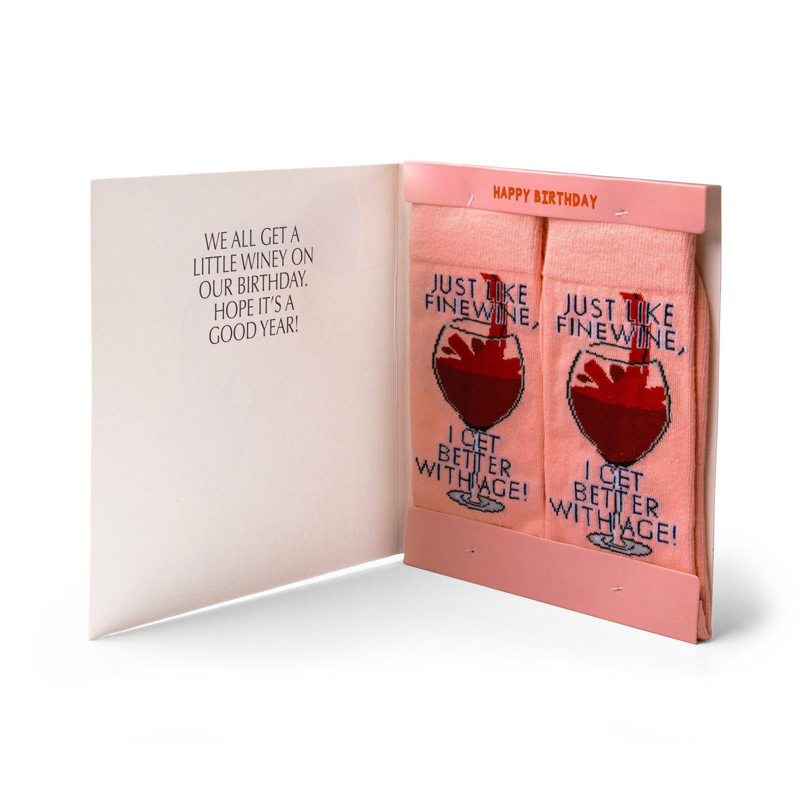 IT'S YO BIRTHDAY Giftable Sock Cards