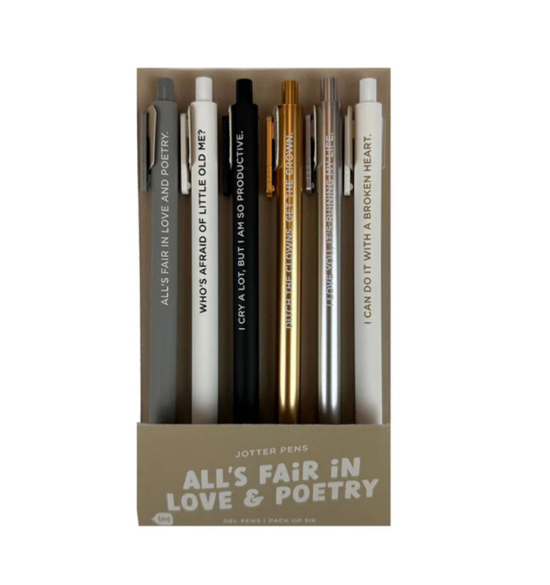 Swiftie Jotter Pens 6pack