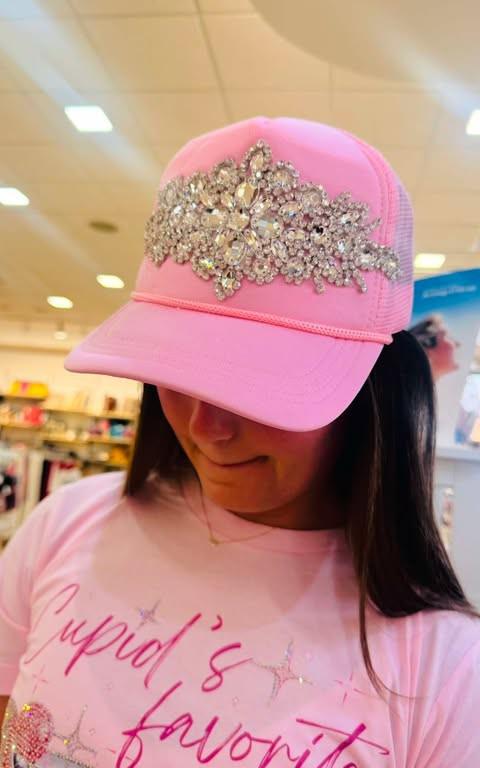 Bejeweled Trucker Hat
