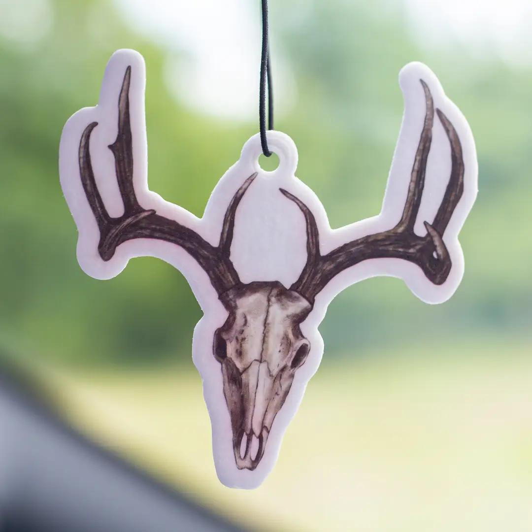 Deer Skull - Air Freshener - New Car
