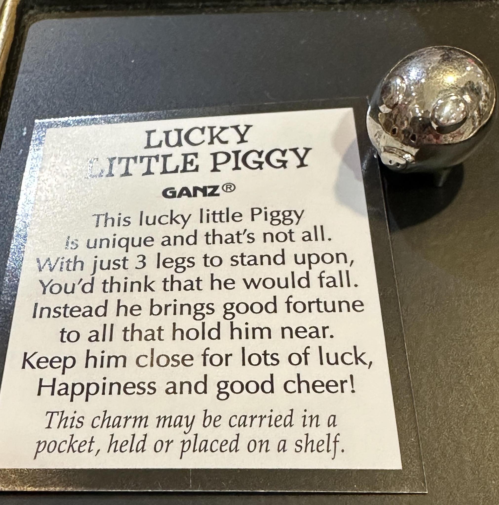 Little Piggy Charm