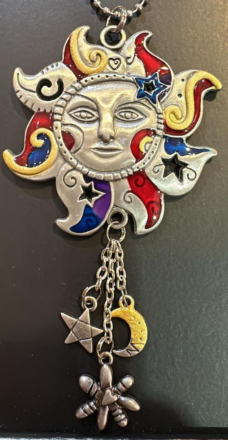 Sun Car Charm