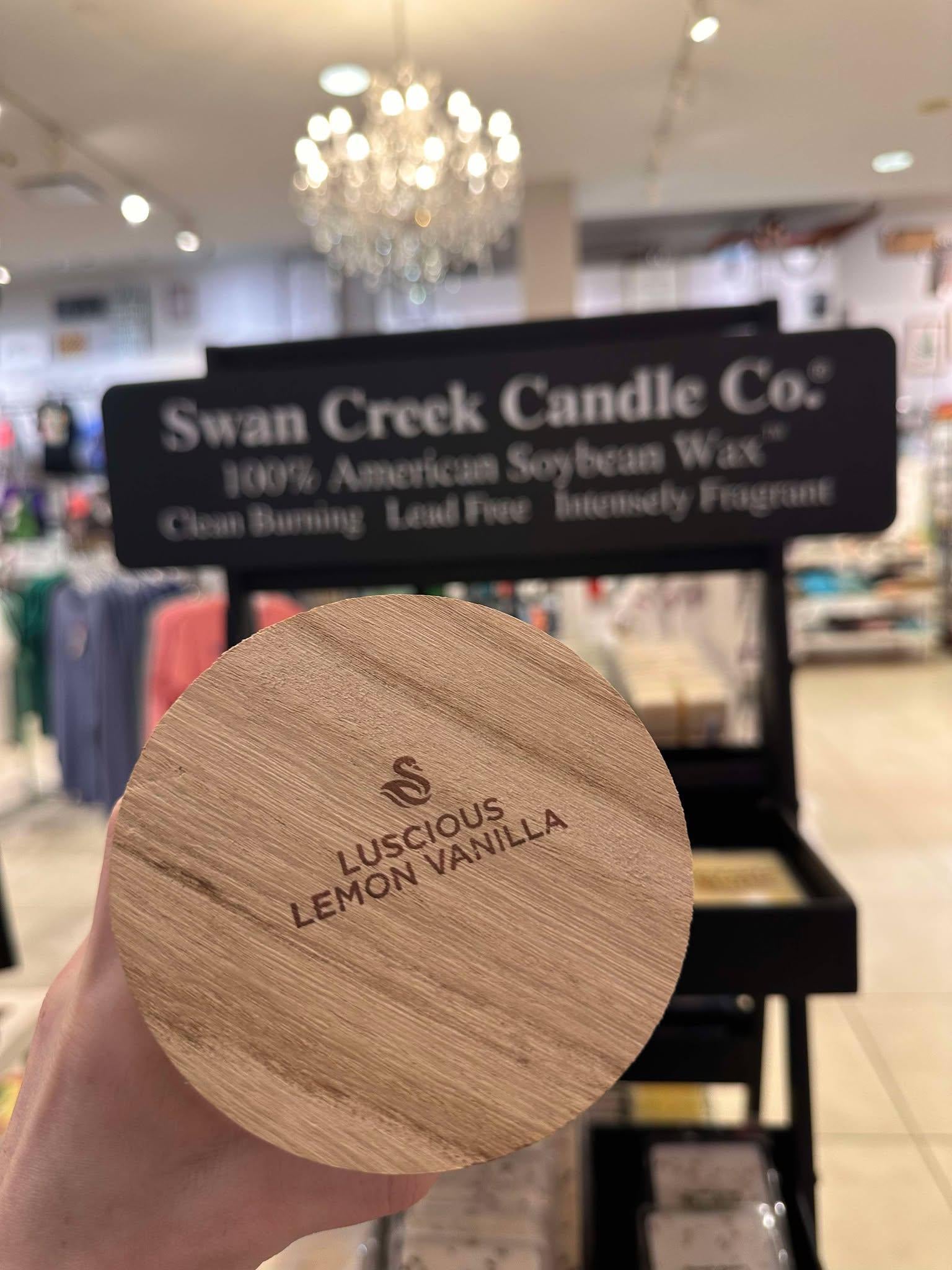 Swan creek LUSCIOUS LEMON VANILLA Timeless Jar Candle