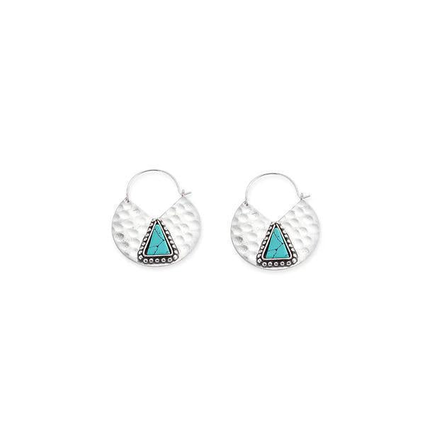 Trekant Charm Earrings