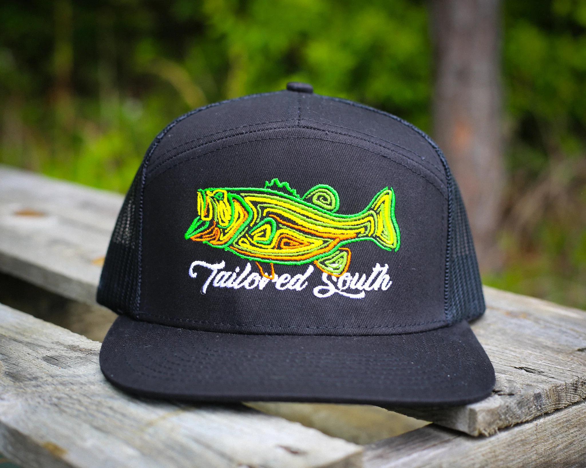 Neon Bass Hat 7p Black