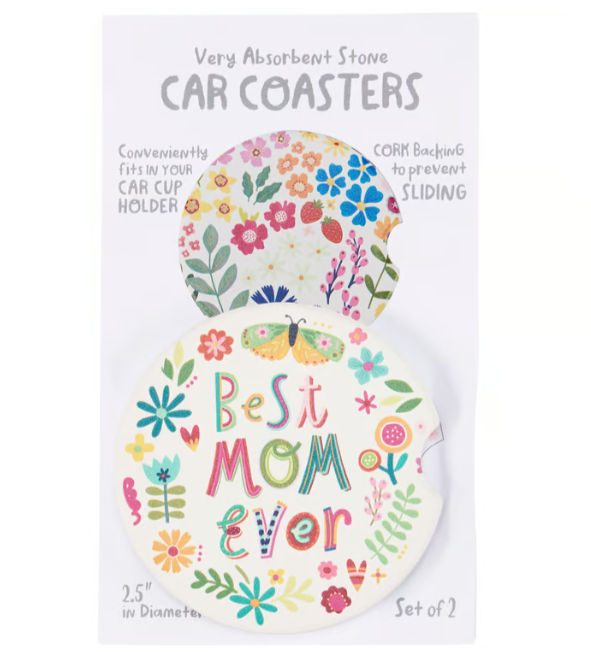 Mom Car Coasters