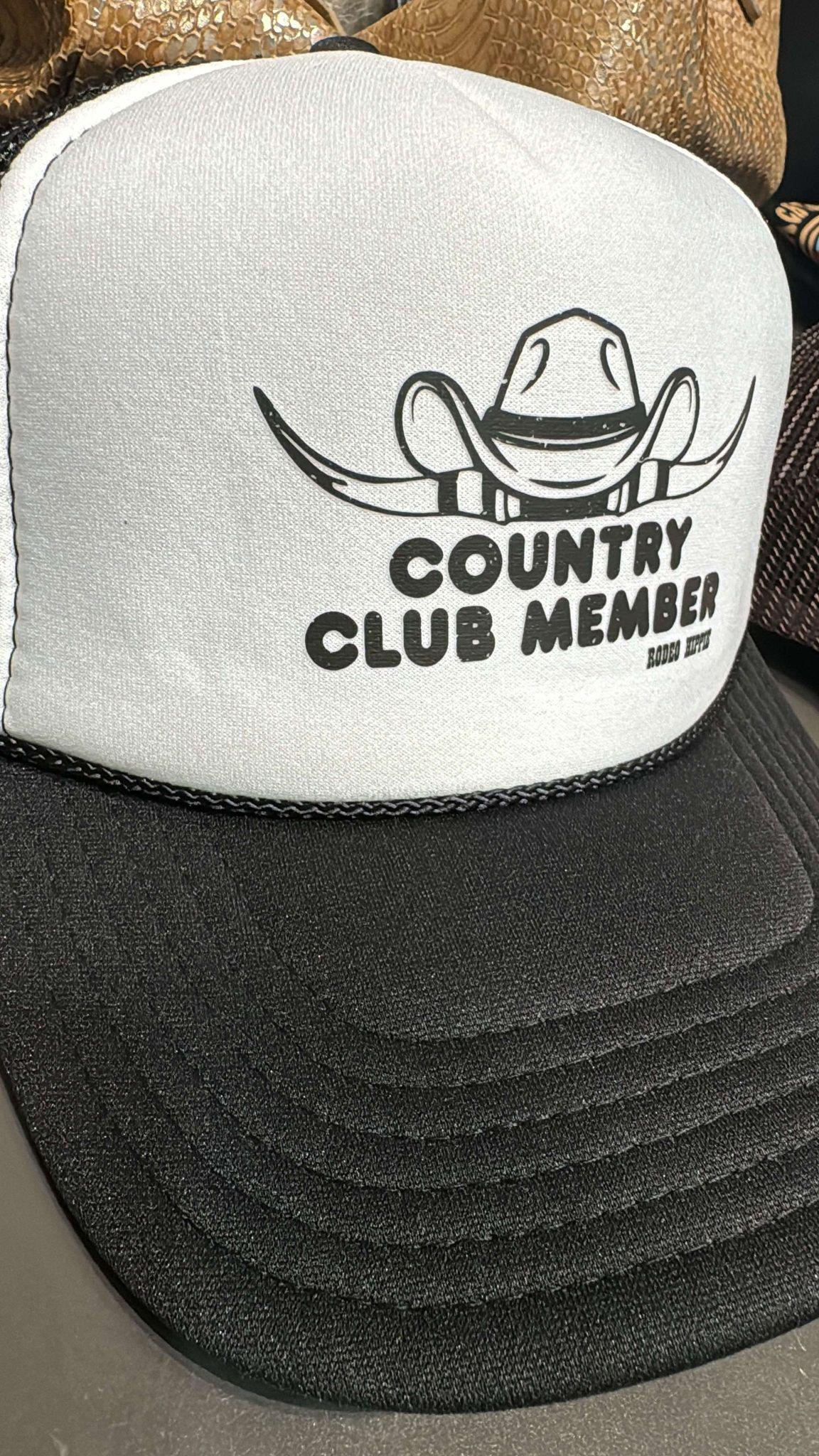 Country Club Member Trucker Hat