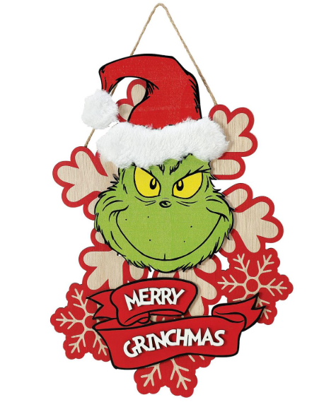 Grinch Door Decor
