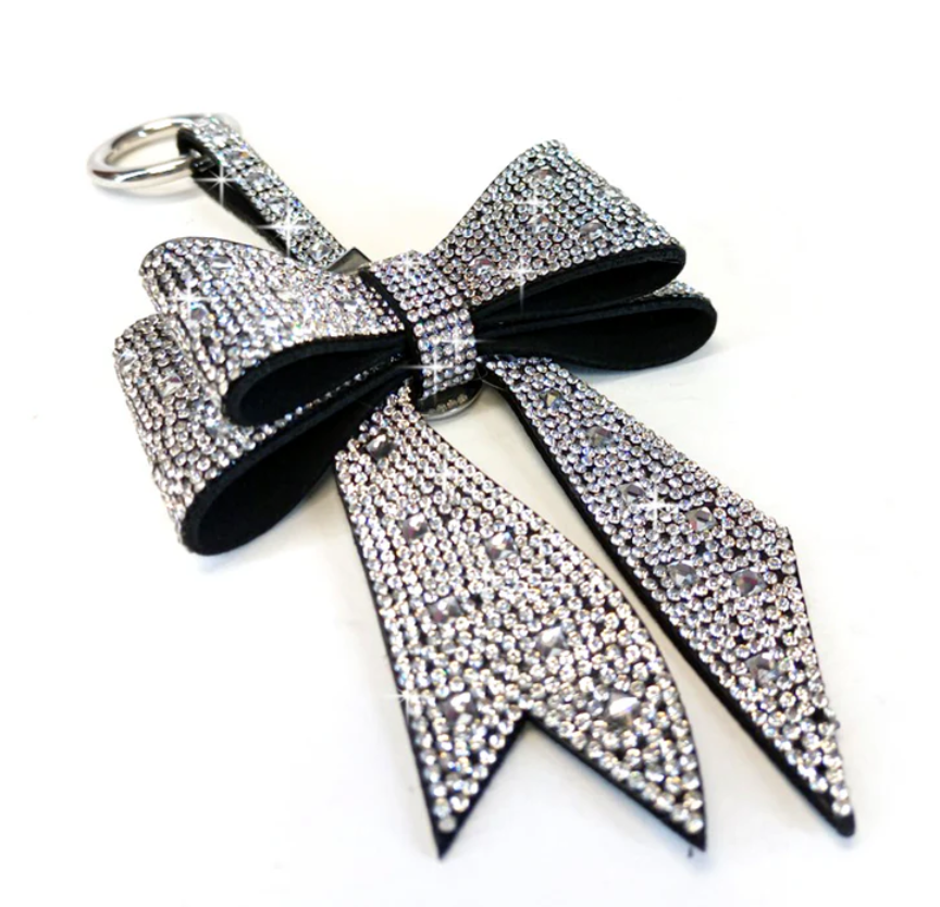 Royal Ice Bow Purse Charm