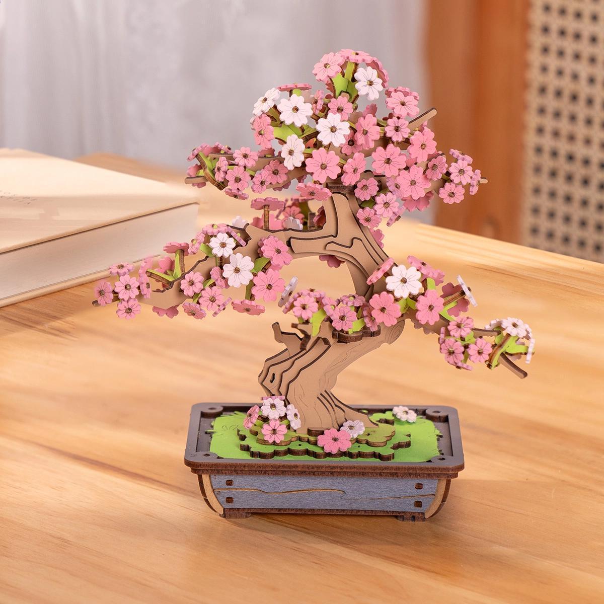 Rolife 3D Puzzle Creation Set - Sakura Bonsai
