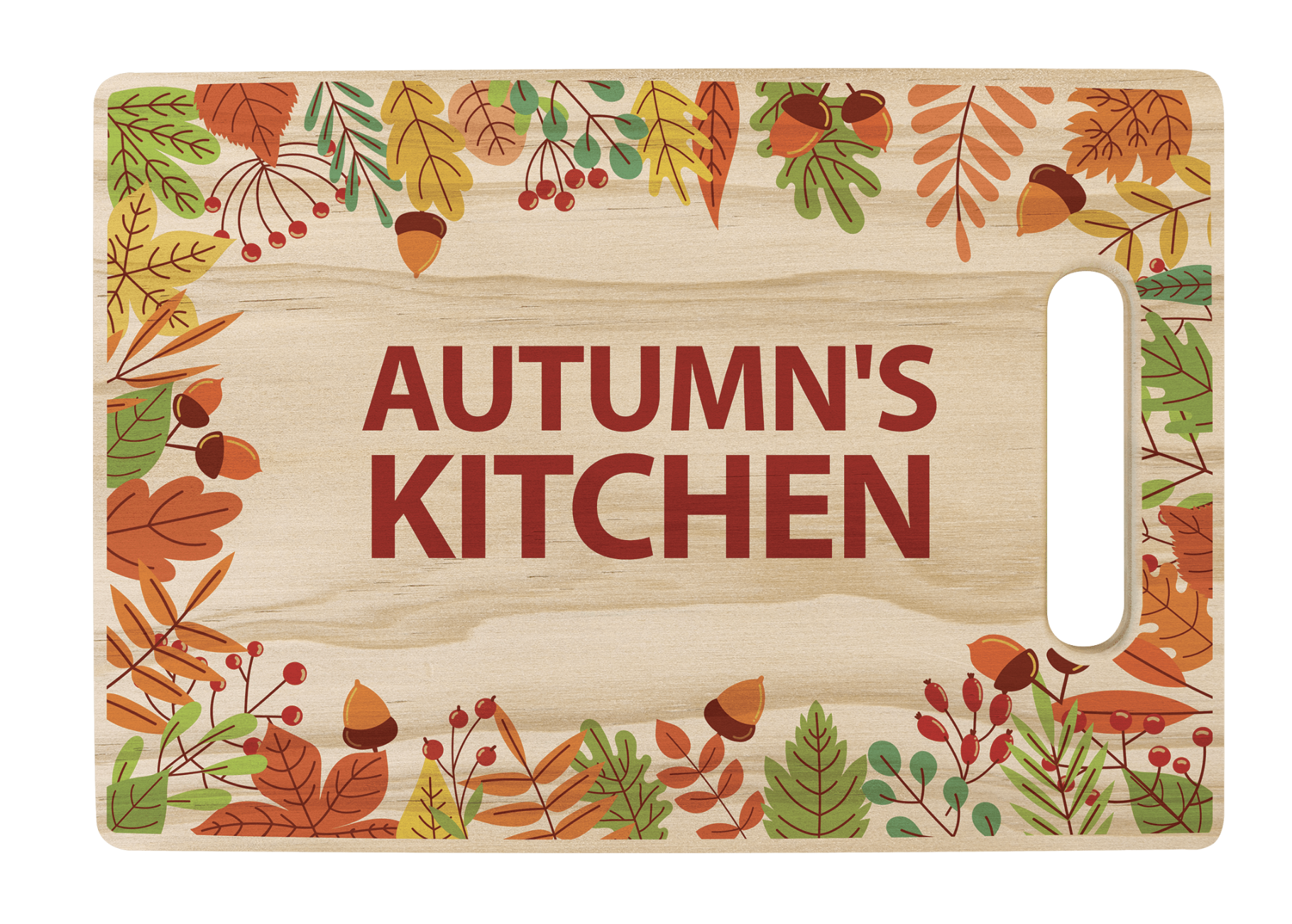 11 1/4" x 7 1/2" Customizable Rectangle Wood Cutting Board