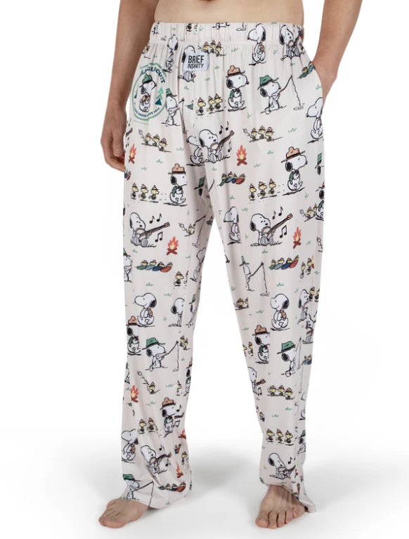 Snoopy Camping Badge Lounge Pants