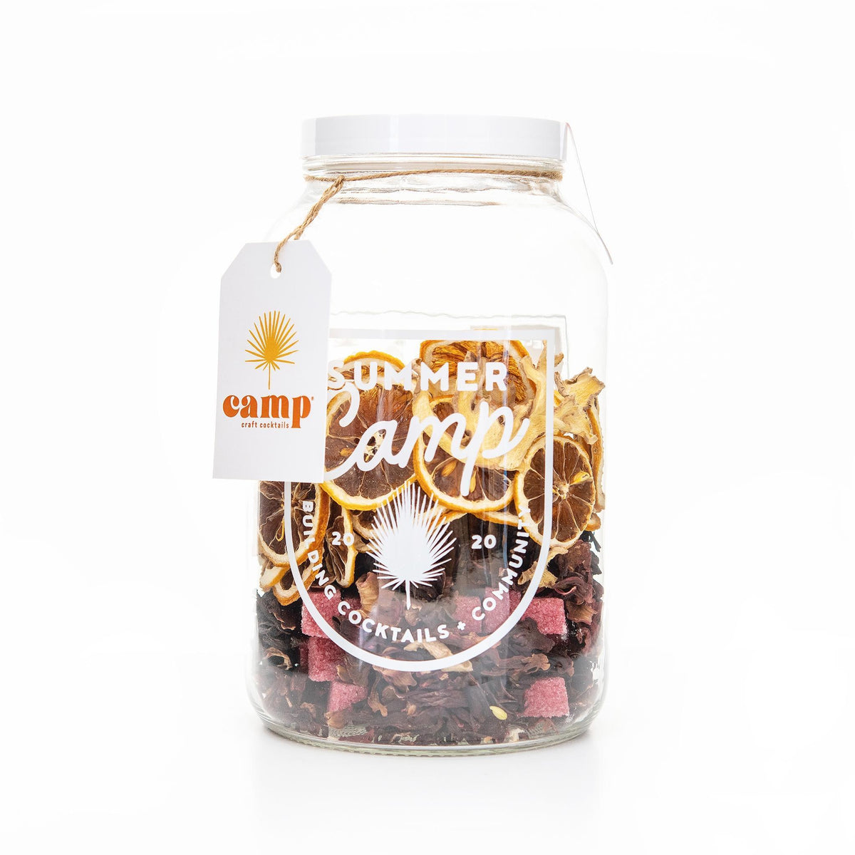 Hibiscus Ginger Lemon SUMMER CAMP gallon 128 OZ