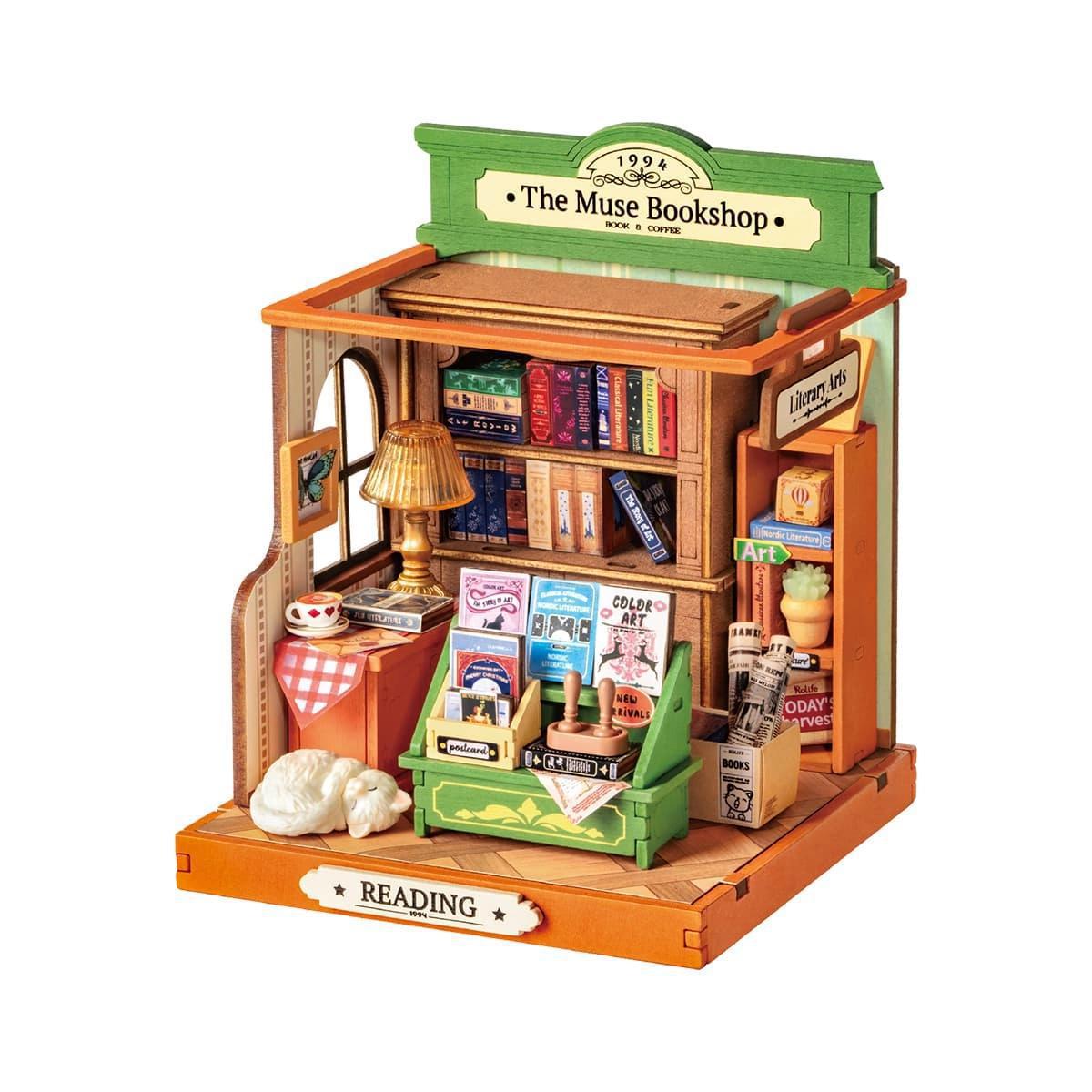 Rolife DIY Miniature House - The Muse Bookshop