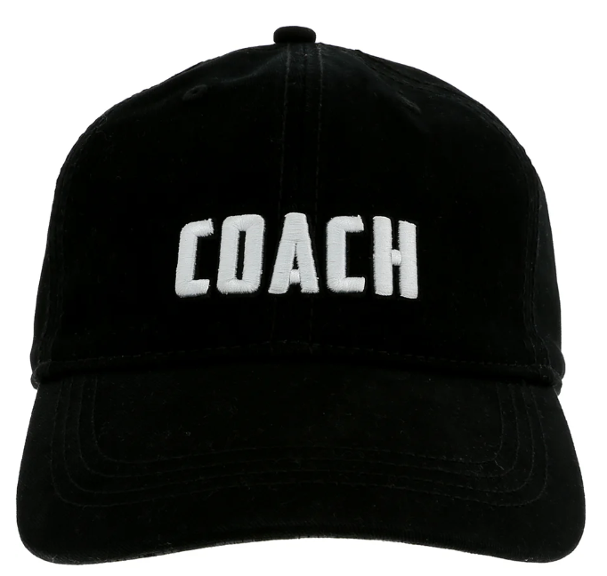 Coach Black Adjustable Hat
