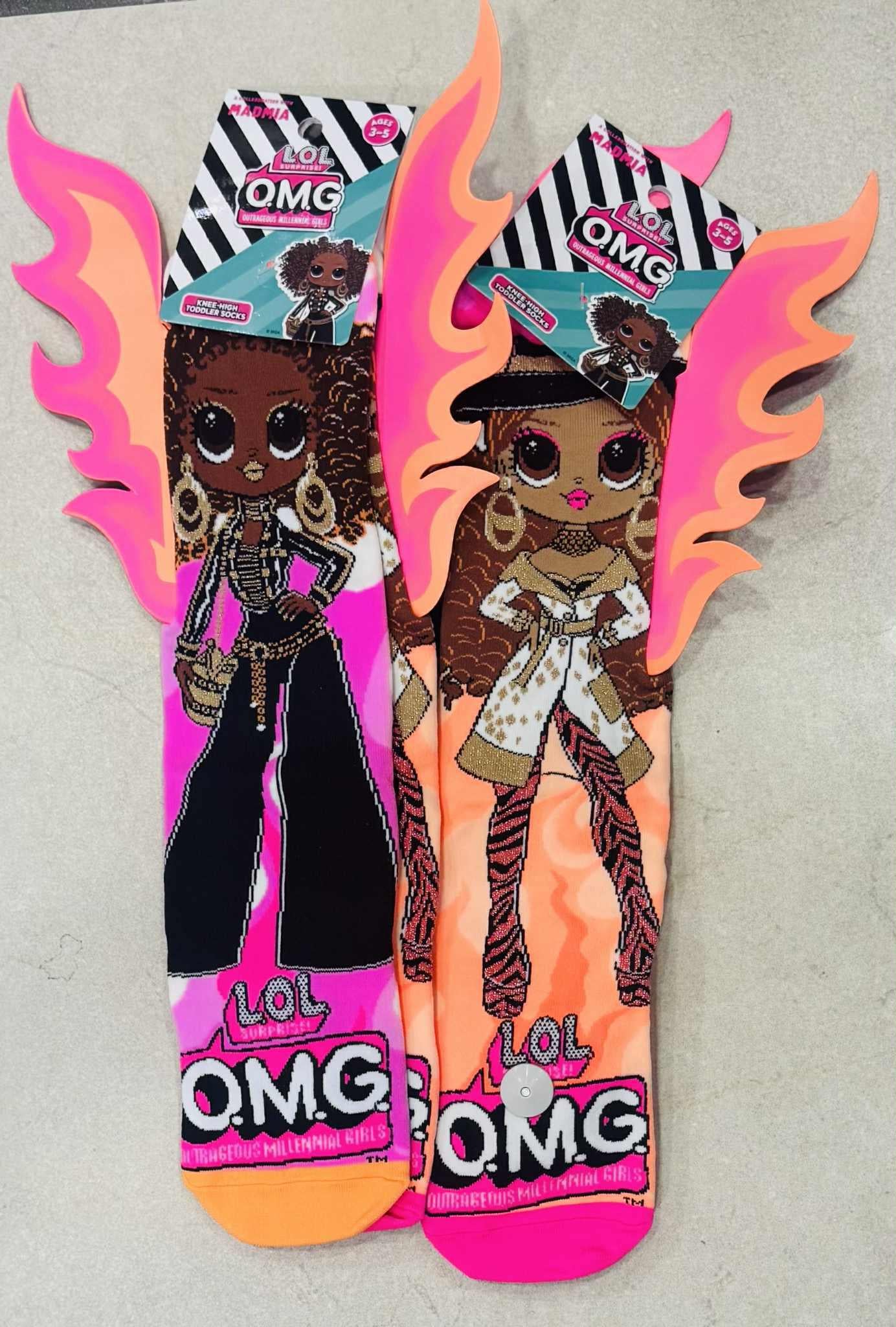 L.O.L. OMG BEE THE QUEEN SOCKS Toddler