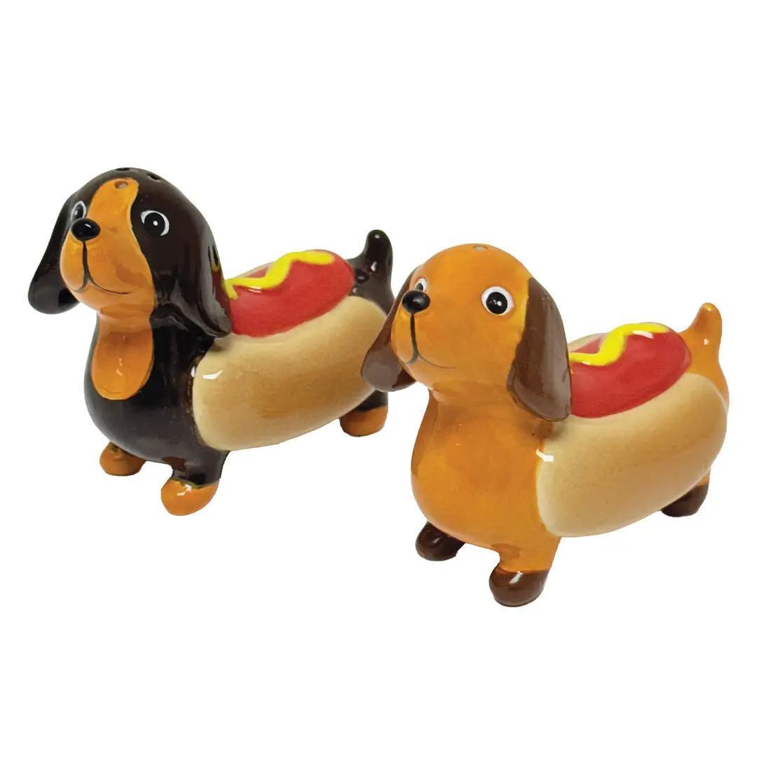 Hot Dog Salt & Pepper Set