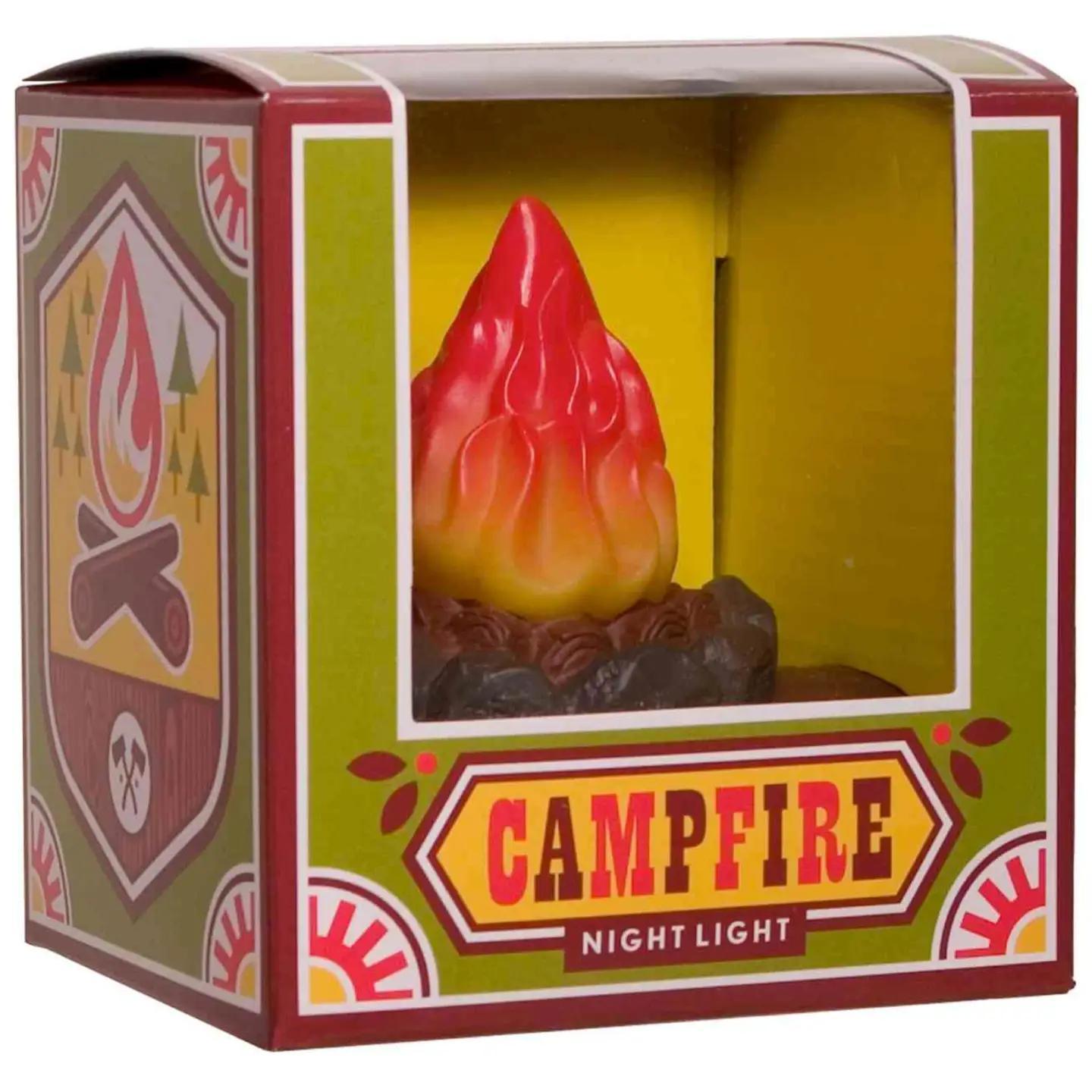 Campfire Tap-On Night Light
