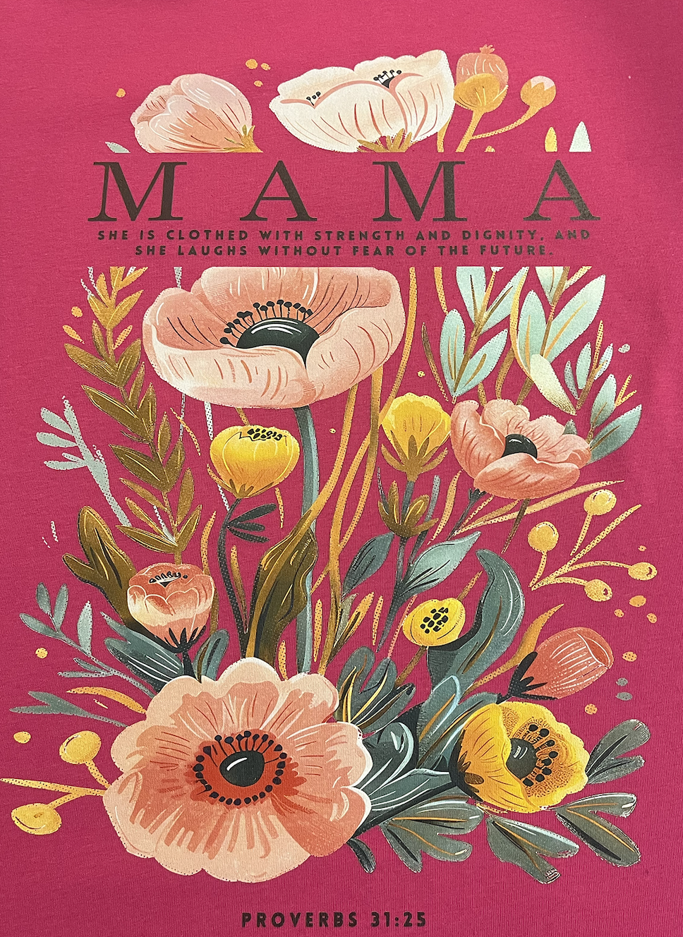 Mama Floral Tee