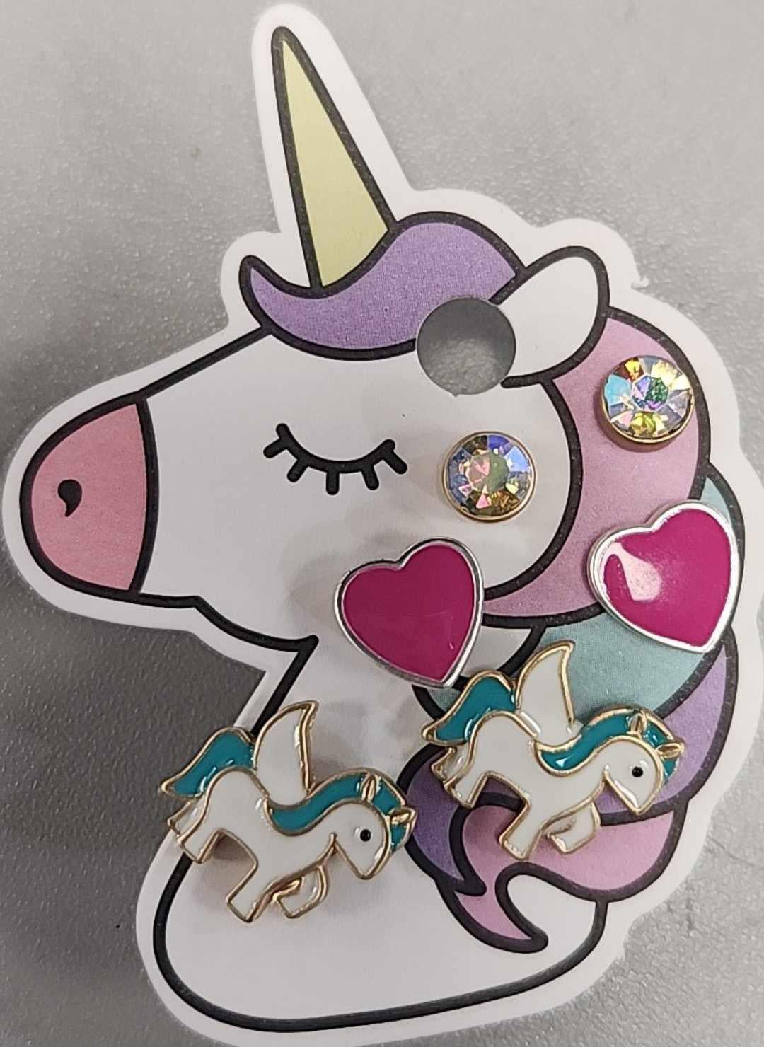 Pegasus Post Earring Set