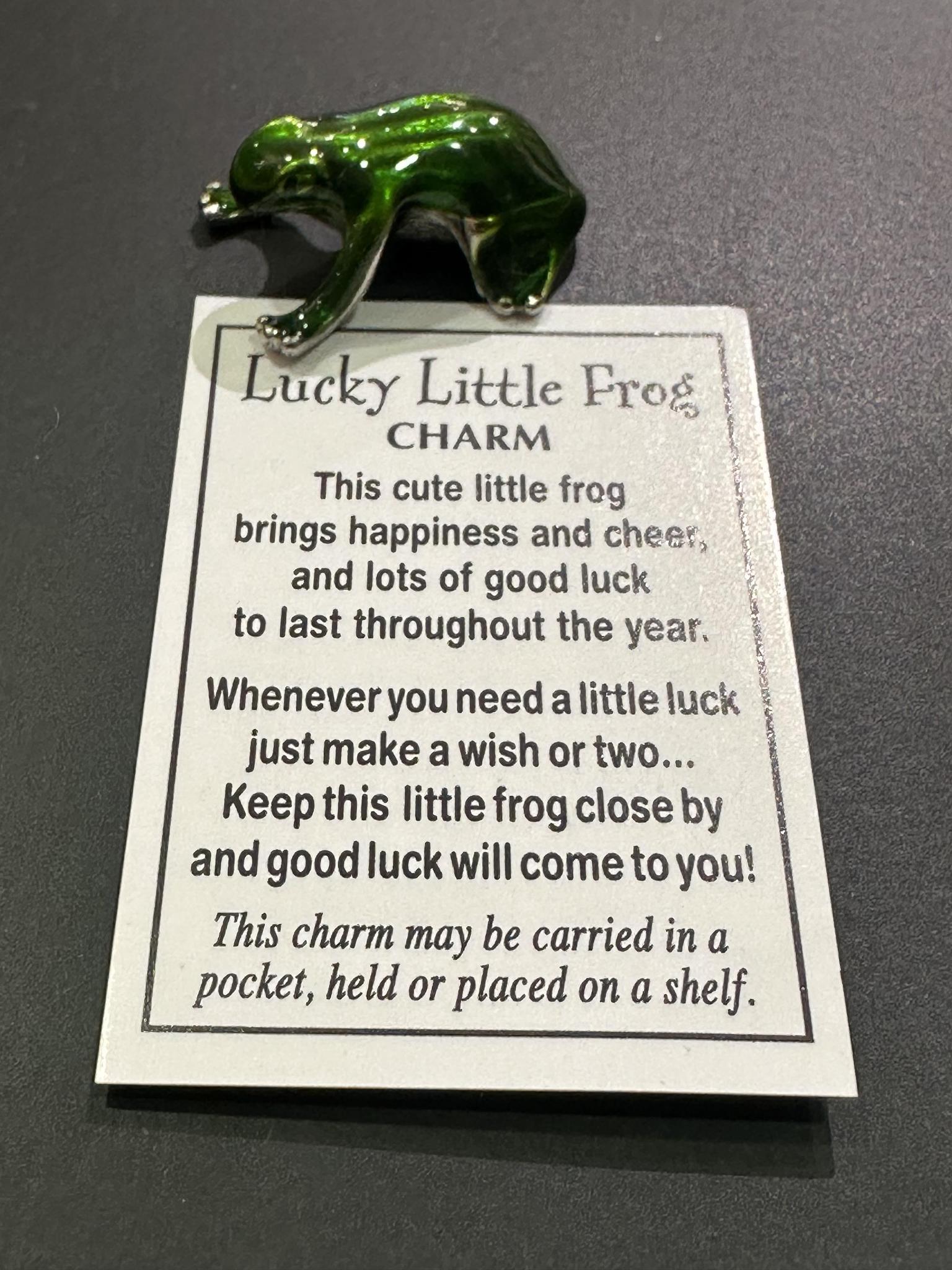 Lucky Little Frog Pocket Token