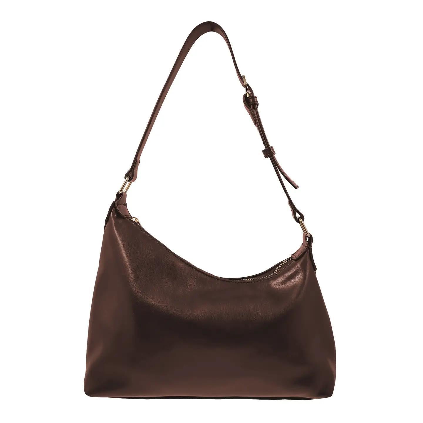 Fiamma Hobo Tote - Chocolate Brown