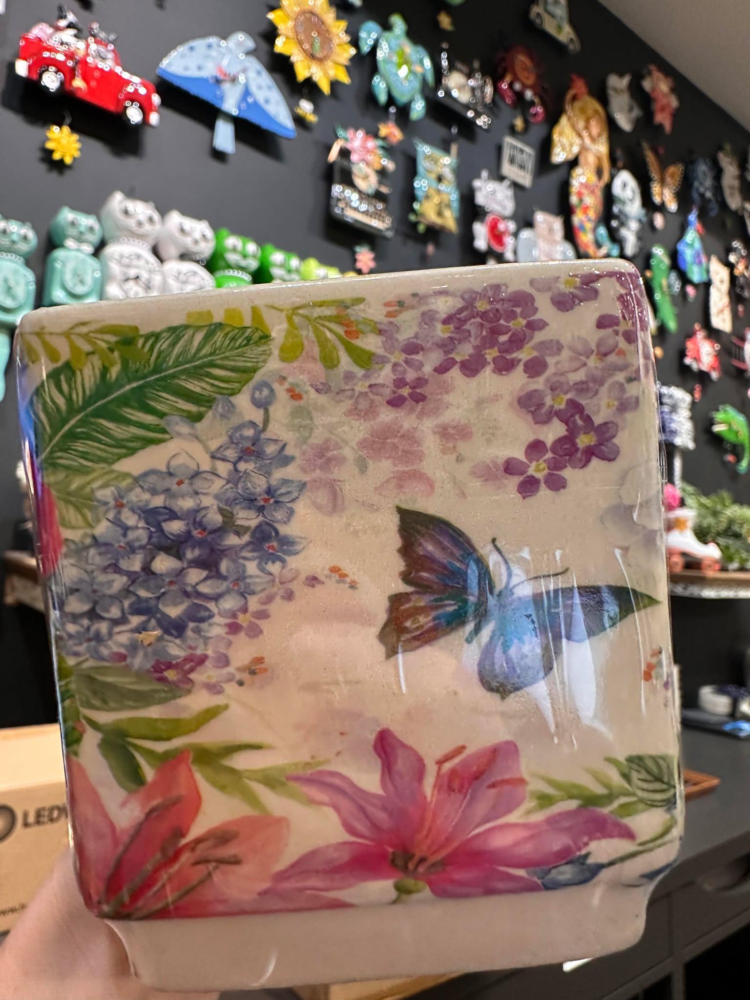 Swan Creek Decorative Butterfly Candle