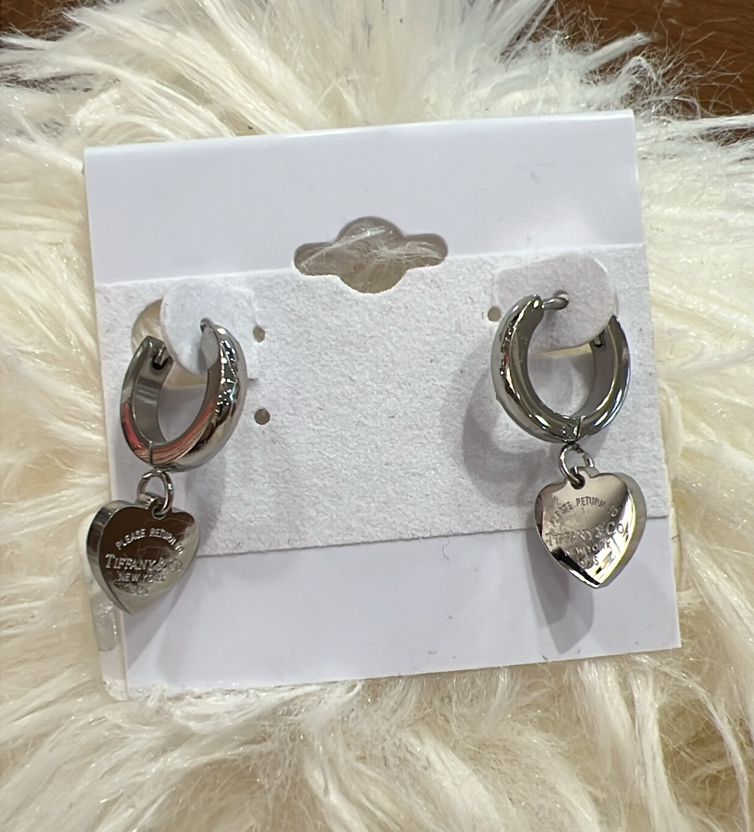 Tiffany Heart Earrings