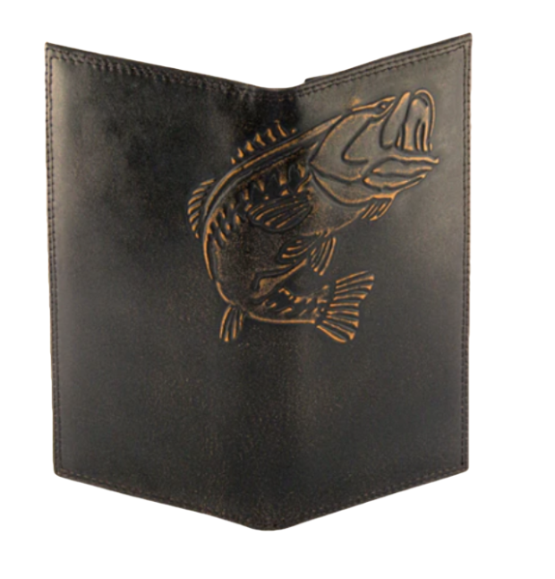 Burnished Antique Brown Roper Wallet