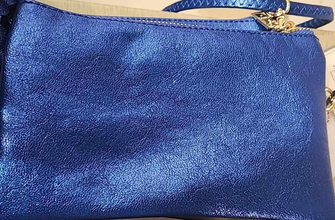 Jen and Co. Blue Crossbody