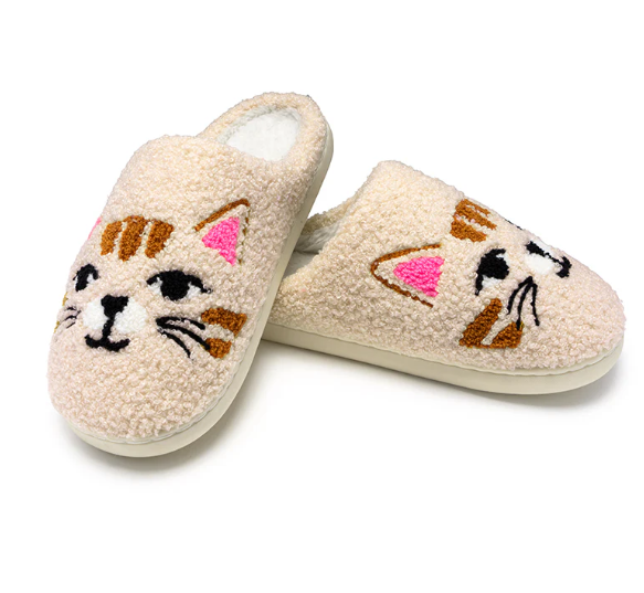 Cat Face Slippers