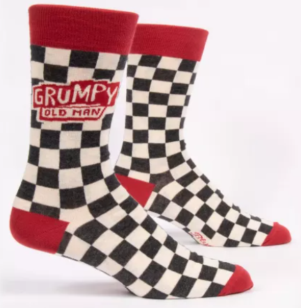 Grumpy Old Man Crew Socks