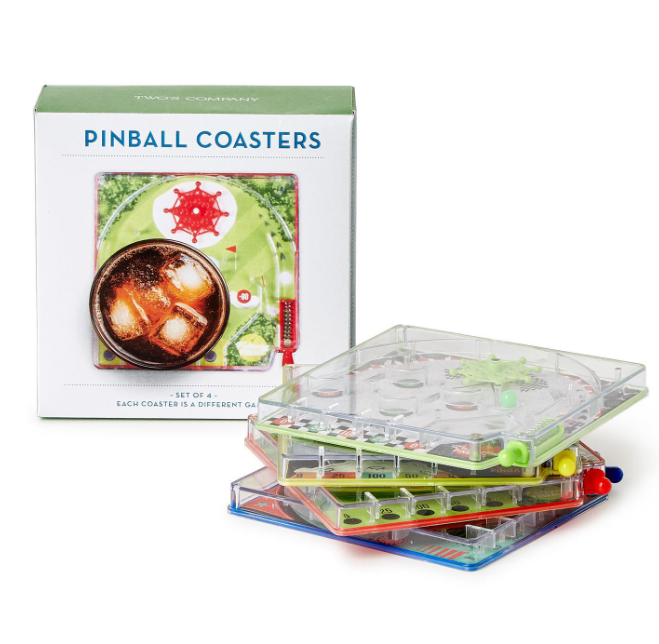 Set of 4 Pinball Coasters