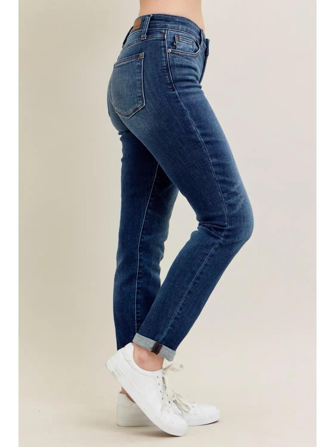 Judy Blue Core Cuffed Slim Fit