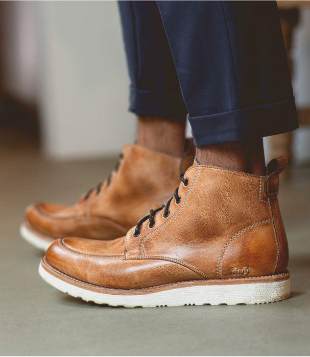 Lincoln Tan Rustic Shoe