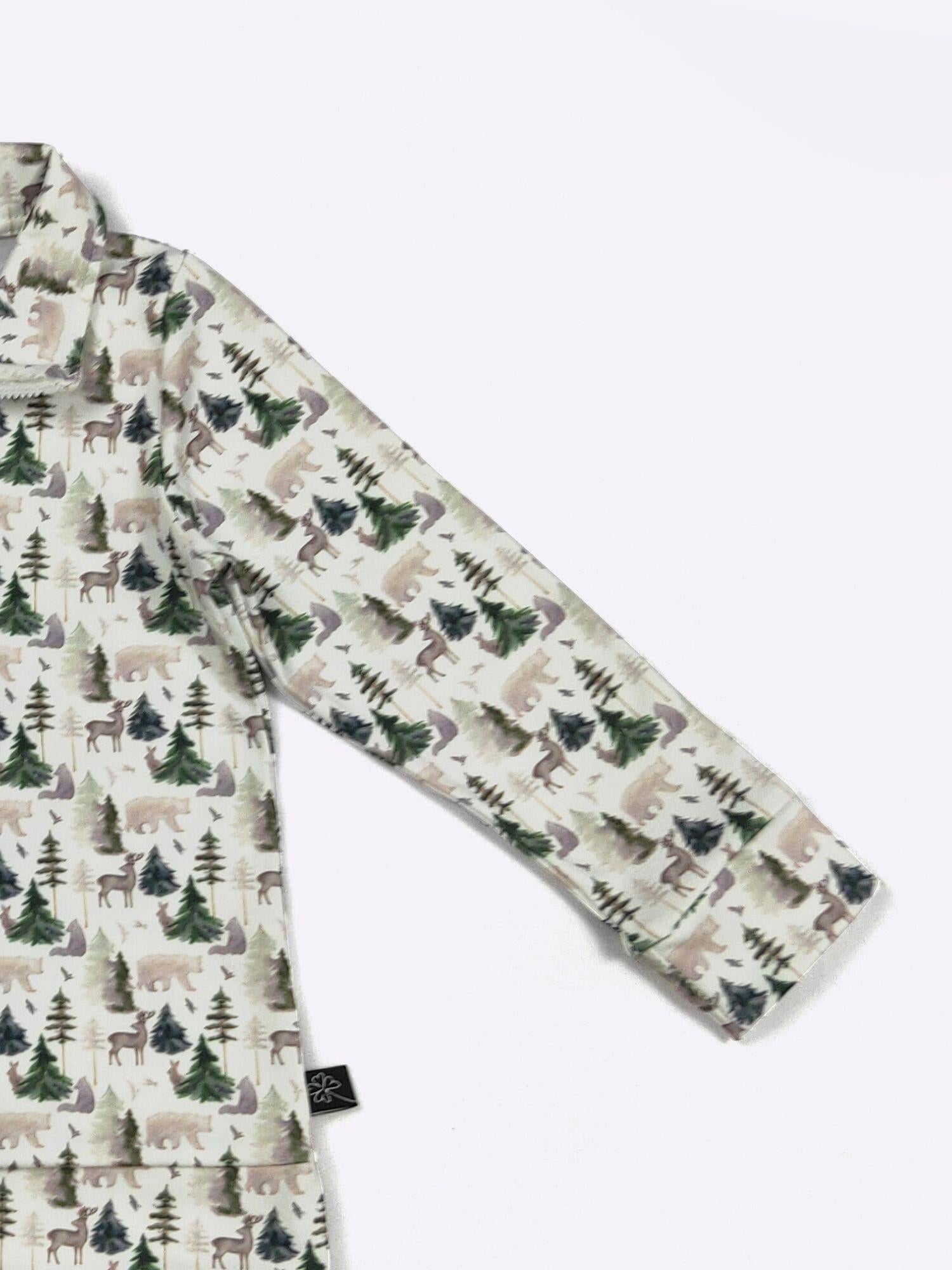 Forest Emerald Boy Quarter Zip