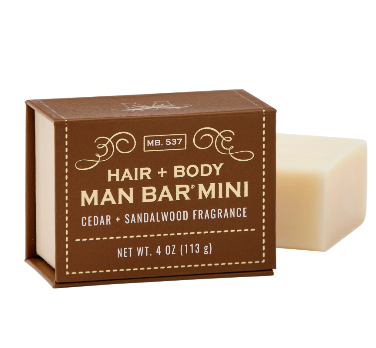 MAN BAR® MINI Hair & Body - Cedar & Sandalwood
