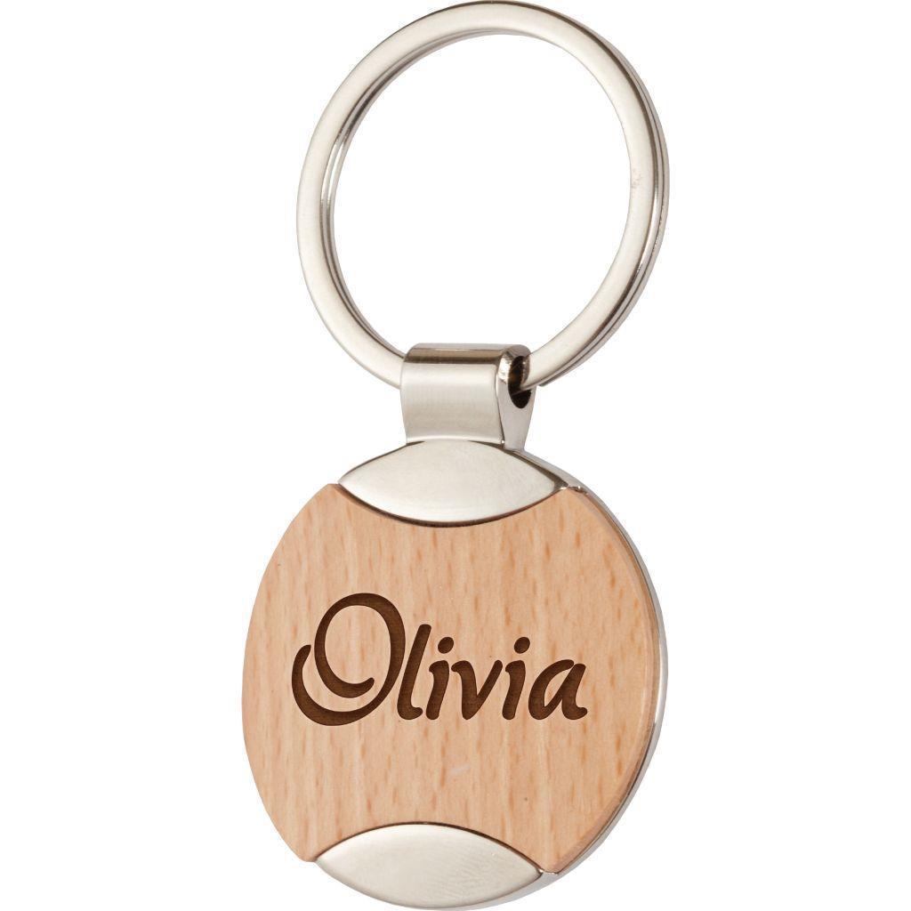 Wood Key Chain
