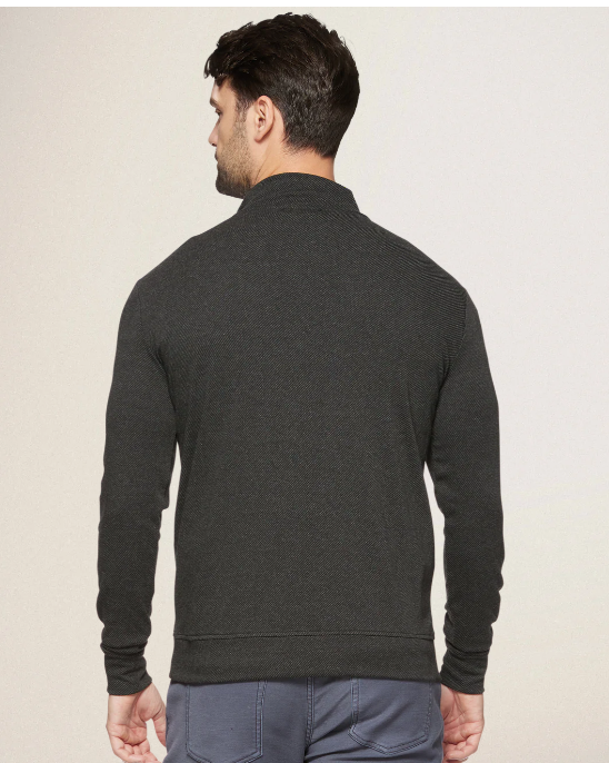 HERO STRETCH KNIT 1/4-ZIP - CHARCOAL