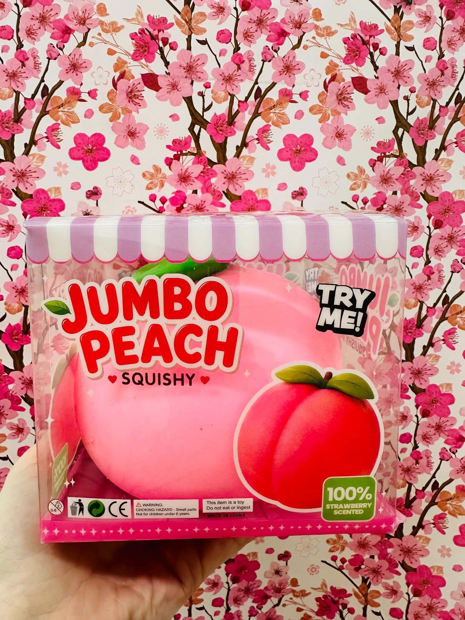 Jumbo Peach Squishy