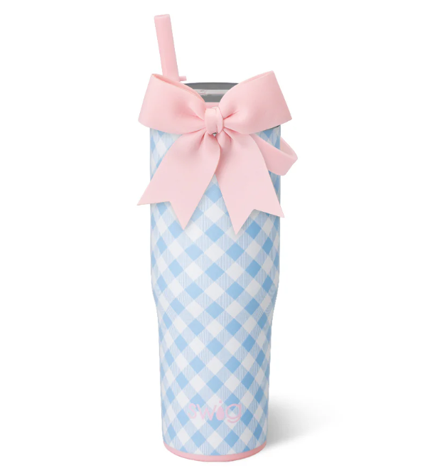 Gingham Swig Cup
