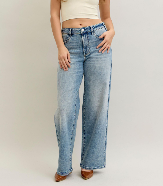 Judy Blue HW Wilhemina Lt Vintage Jeans